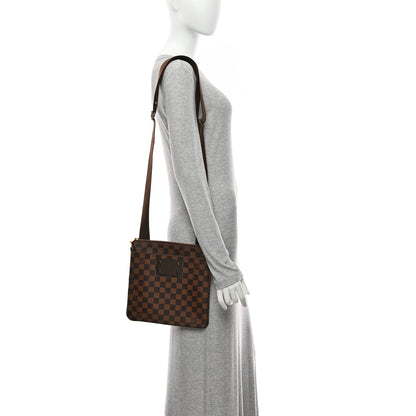Louis Vuitton Damier Ebene Brooklyn Flat Pochette 2 of 10