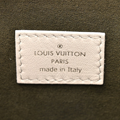 Louis Vuitton Lambskin Embossed Monogram Coussin PM Beige Cream 8 of 11
