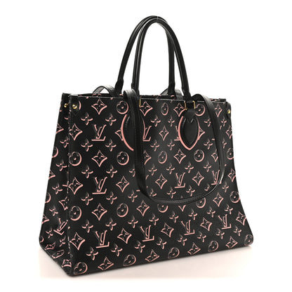 Louis Vuitton Monogram Fall for You LV Neo Onthego MM Black 3 of 9