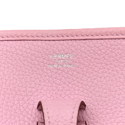 Hermes Taurillon Clemence Evelyne III PM Mauve Sylvestre 6 of 15