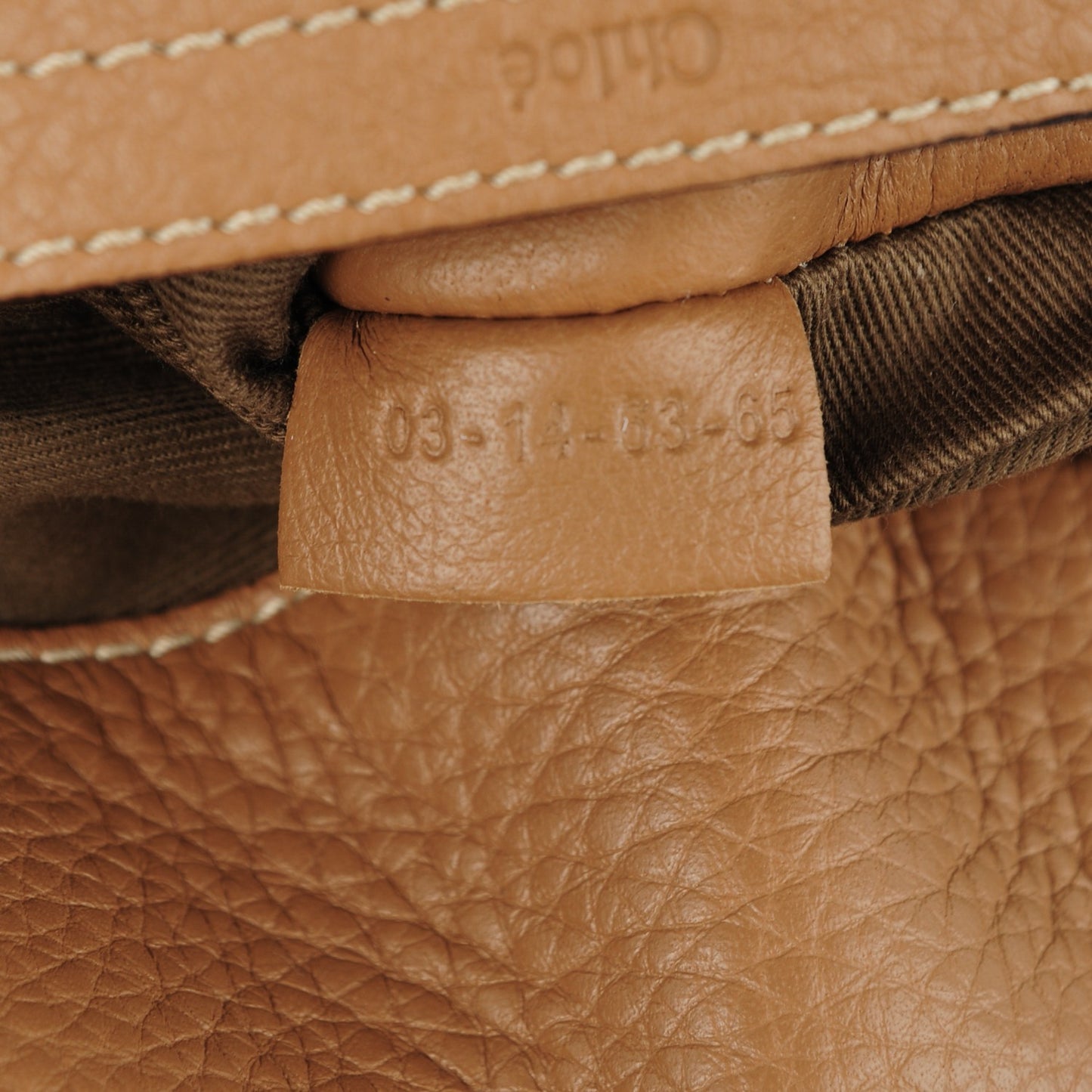 Calfskin Medium Marcie Round Crossbody Bag Nut