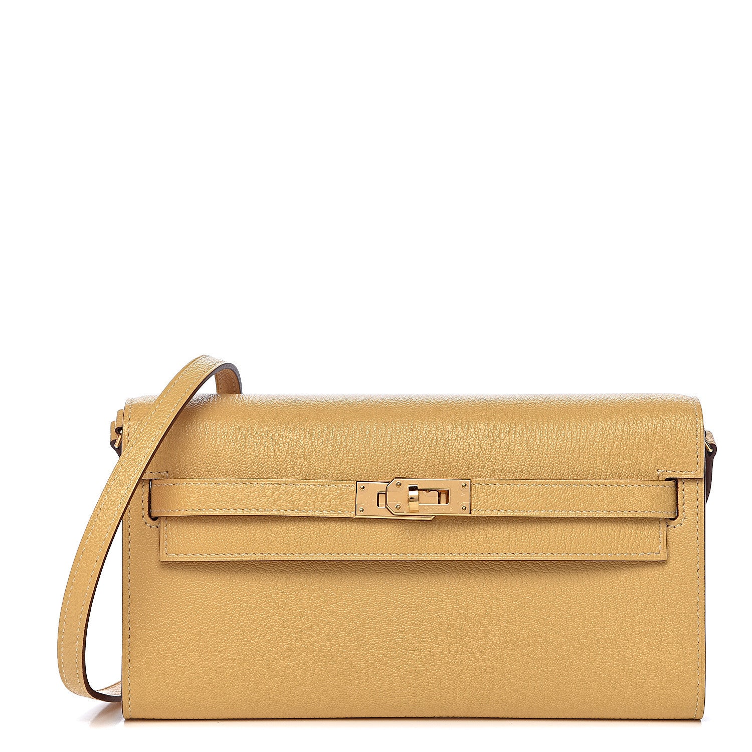 Hermes Chevre Mysore Kelly Wallet To Go Foin 1 of 11