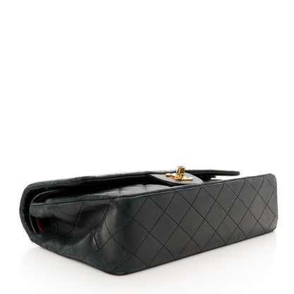 Chanel Lambskin Quilted Medium Double Flap Black 4 of 15