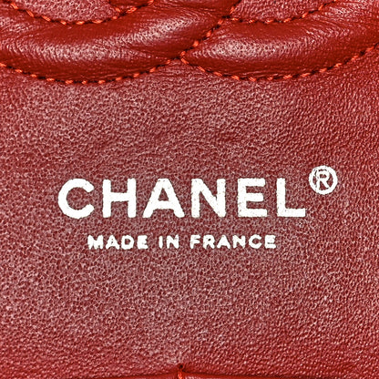 Chanel Caviar Quilted Medium Double Flap Red 6 of 12