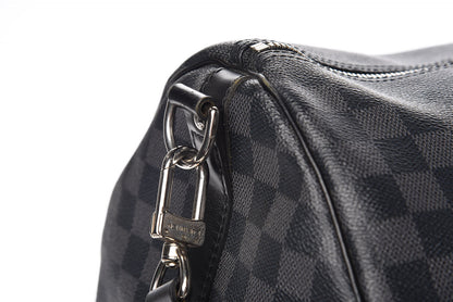 Louis Vuitton Damier Graphite Keepall Bandouliere 55 11 of 12