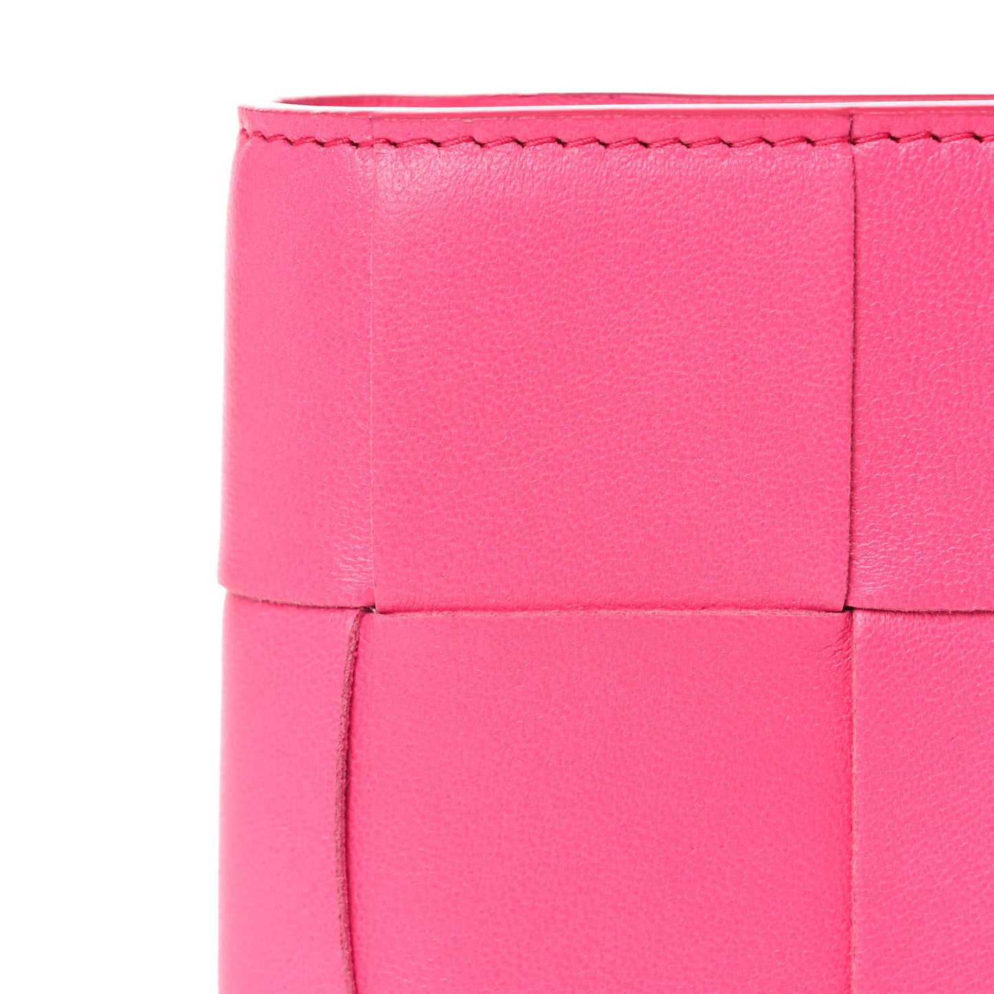 Lambskin Intrecciato Wallet Bon Bon