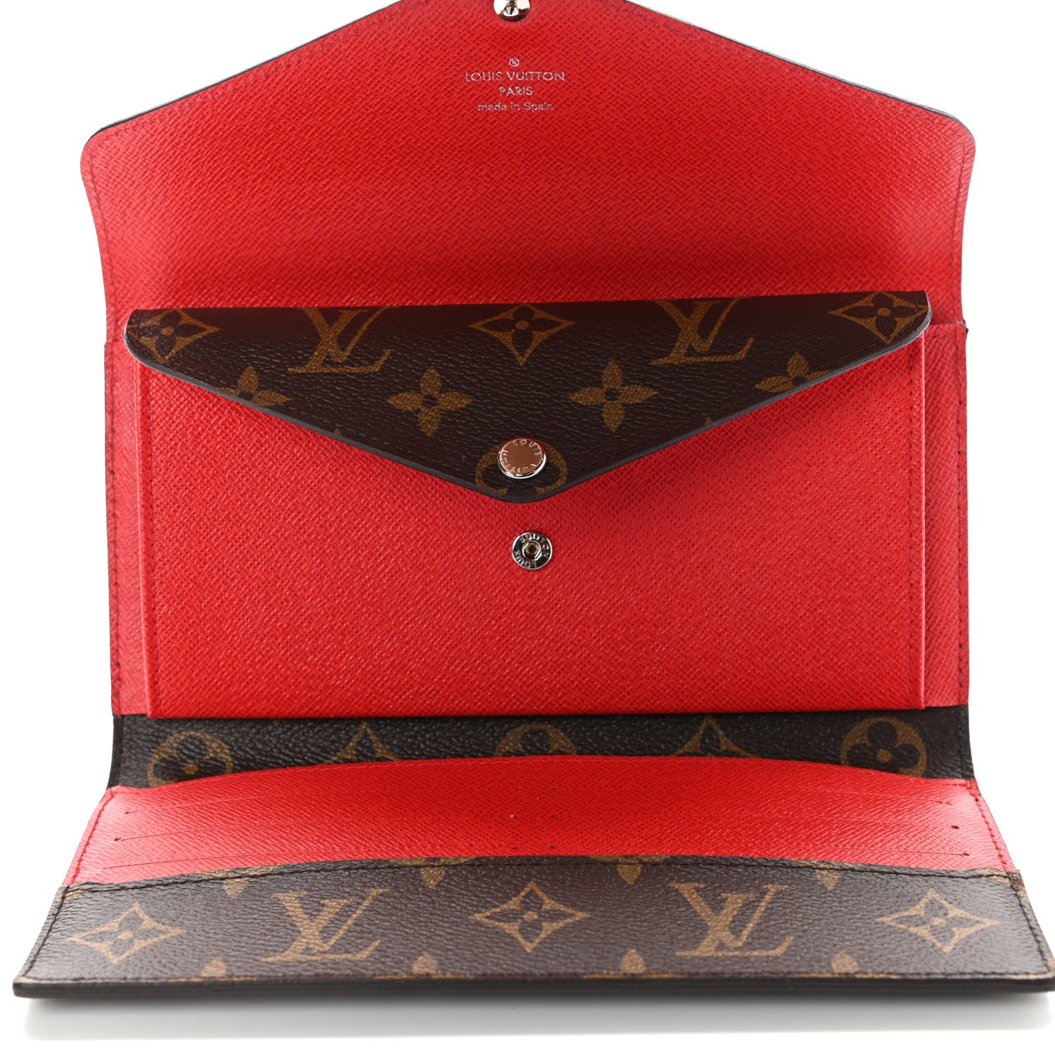 Louis Vuitton Monogram Epi Marie-Lou Long Wallet Coquelicot 5 of 7