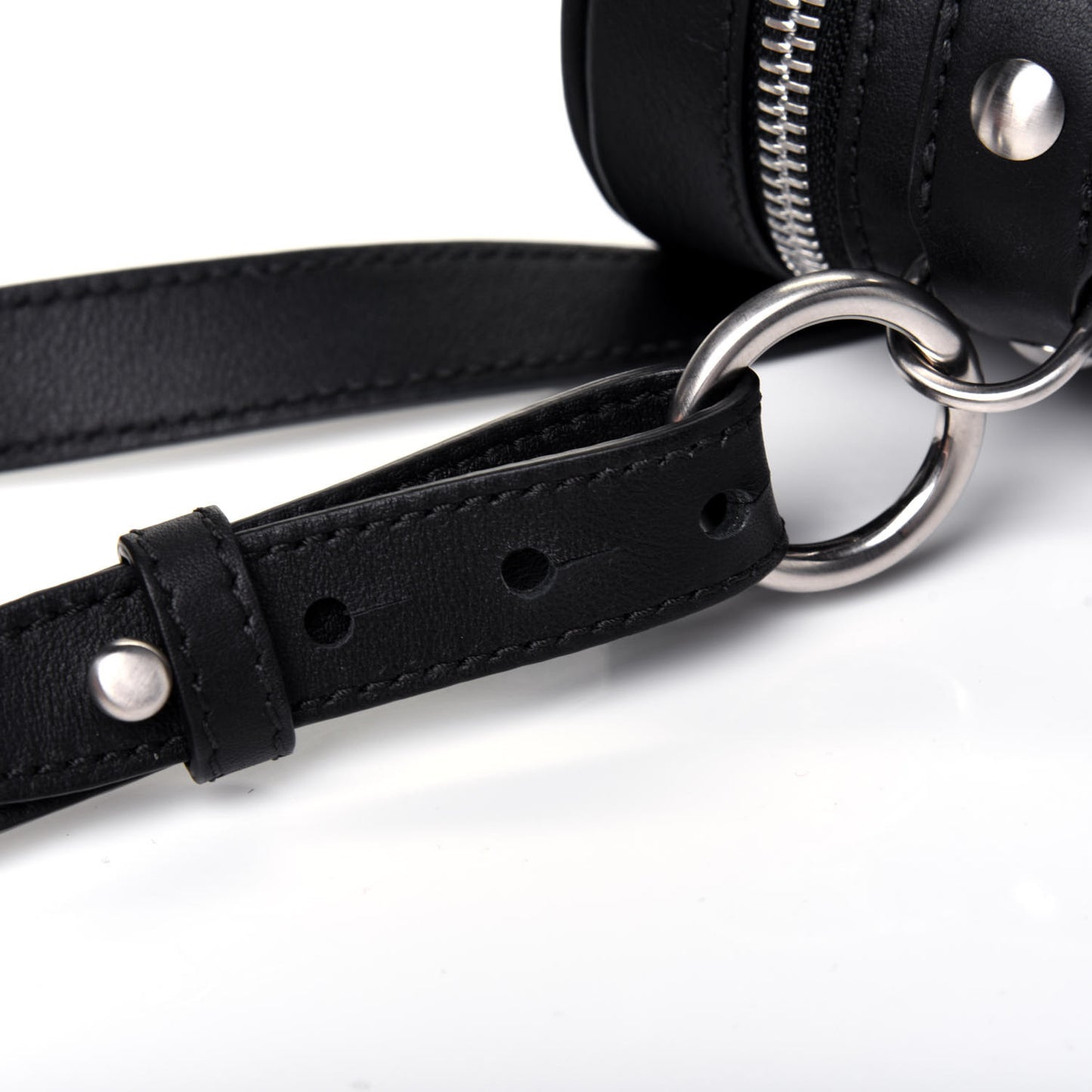 Calfskin Bottle Crossbody Black
