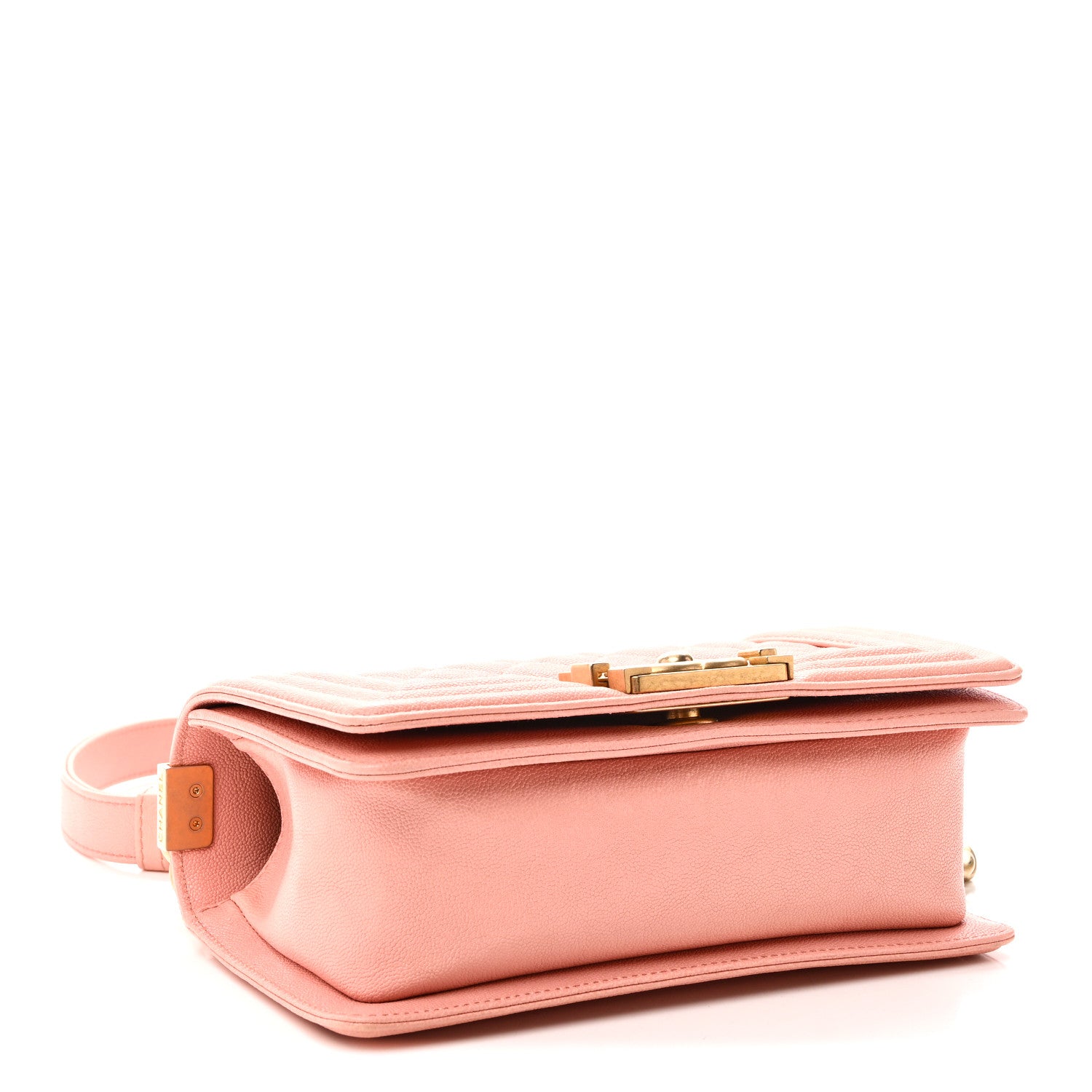 Chanel Caviar Quilted Small Boy Flap Pink 4 of 10