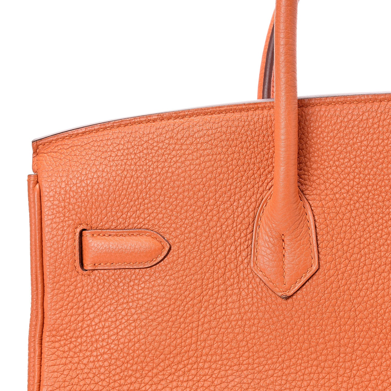 Hermes Togo Birkin 35 Orange 8 of 36