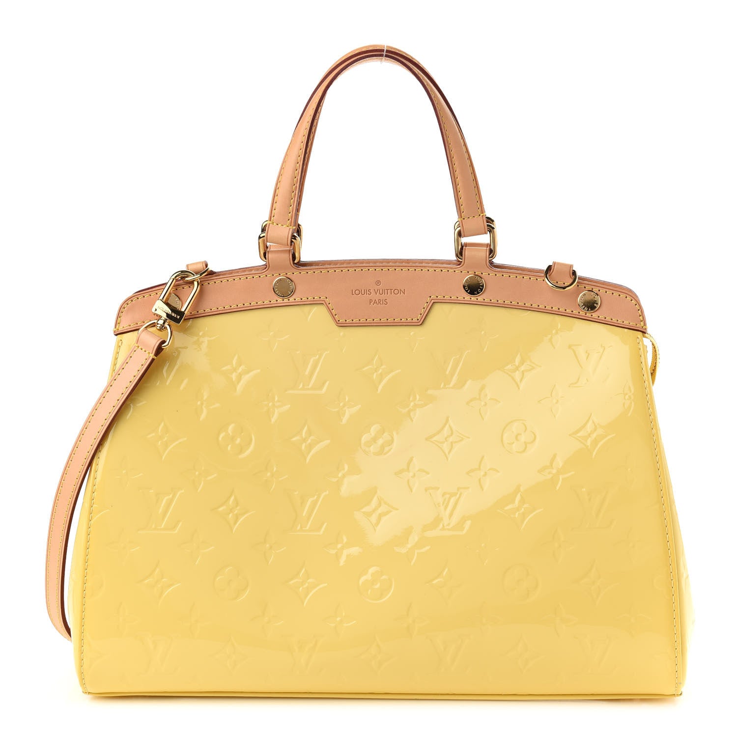 Louis Vuitton Vernis Brea MM Citrine 1 of 9