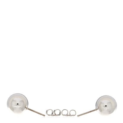 Tiffany Sterling Silver 10mm HardWear Ball Earrings 3 of 4