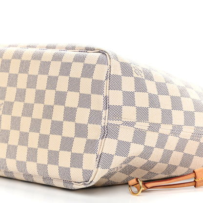 Louis Vuitton Damier Azur Neverfull MM 11 of 16