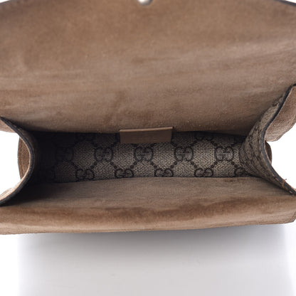 Gucci GG Supreme Monogram Mini Dionysus Shoulder Bag Taupe 7 of 11