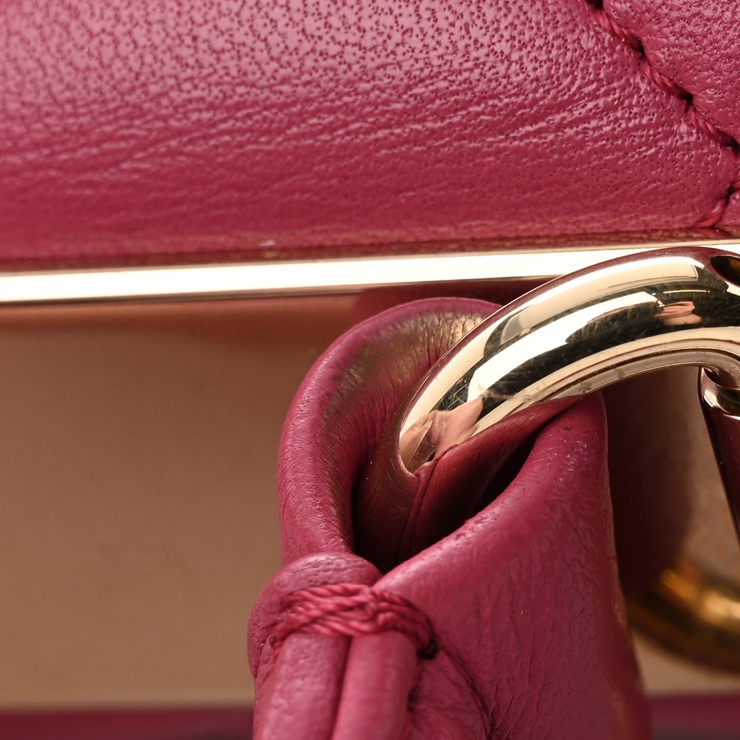 Lambskin Quilted Small Trendy CC Flap Dual Handle Bag Pink
