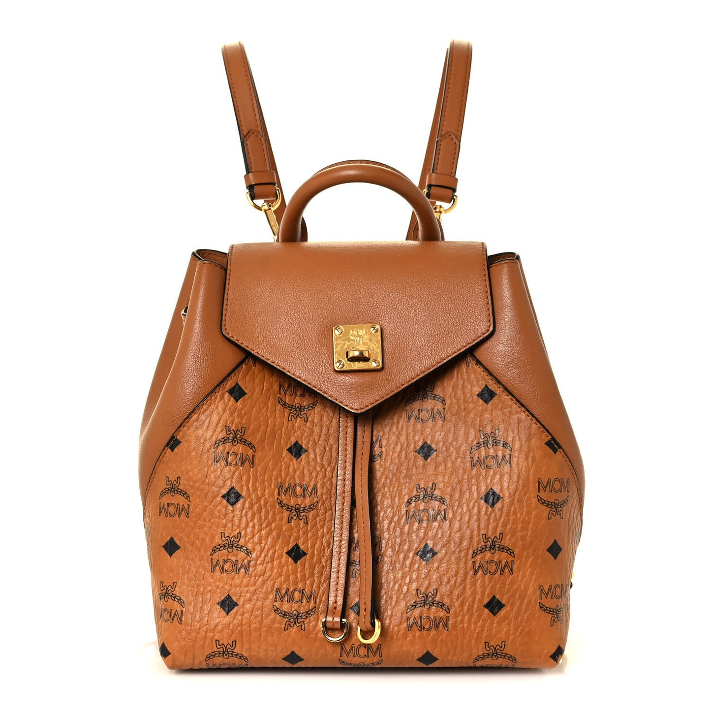 Visetos Small Essential Backpack Cognac