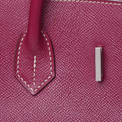 Hermes Epsom Candy Birkin 35 Tosca Rose Tyrien 26 of 42