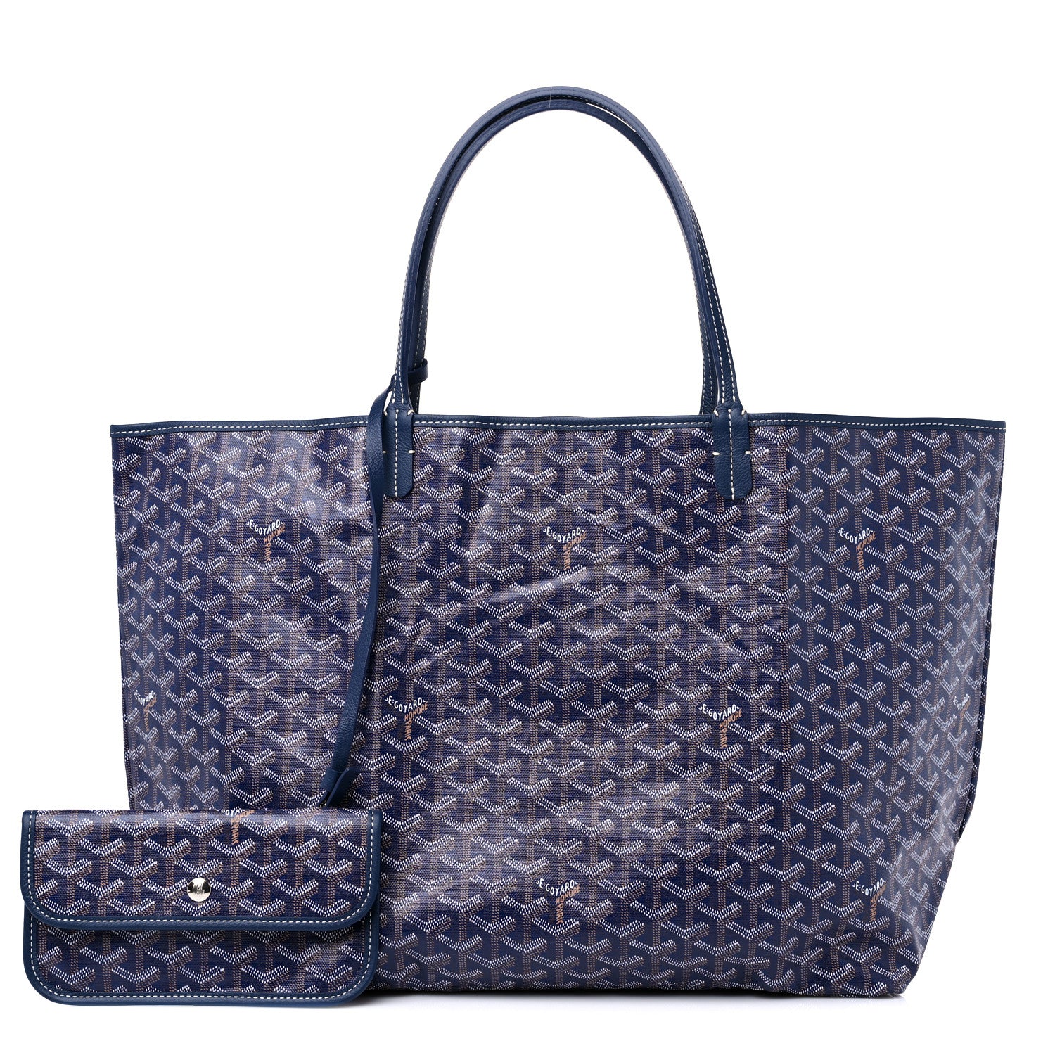 Goyard Goyardine Saint Louis GM Navy 1 of 8