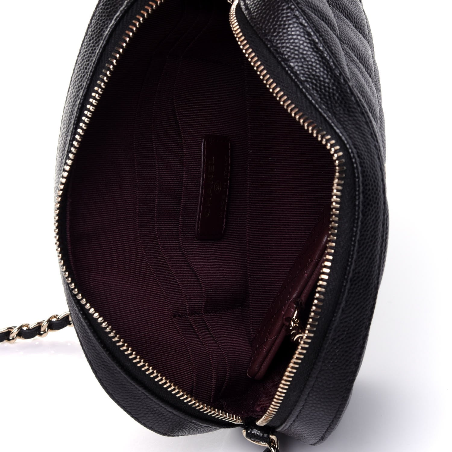Chanel Caviar Quilted Vanity With Chain Black 4 of 4