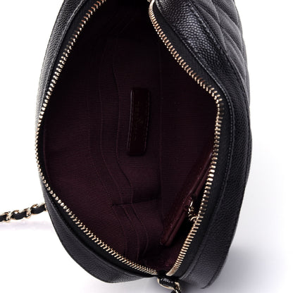 Chanel Caviar Quilted Vanity With Chain Black 4 of 4