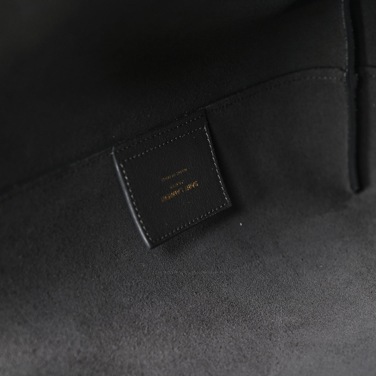 Saint Laurent Calfskin Large Shopping Tote Storm 5 of 9