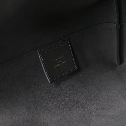 Saint Laurent Calfskin Large Shopping Tote Storm 5 of 9