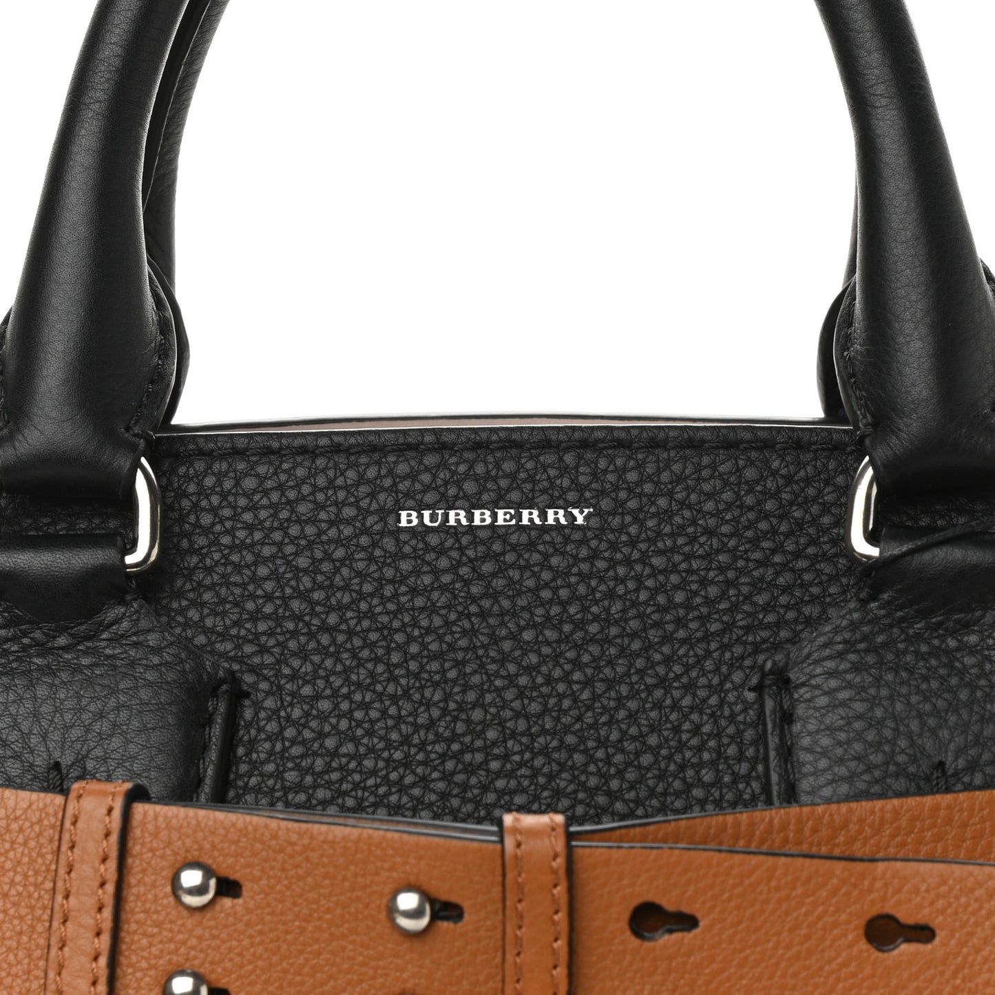 Marais Calfskin Medium Belt Bag Black Brown