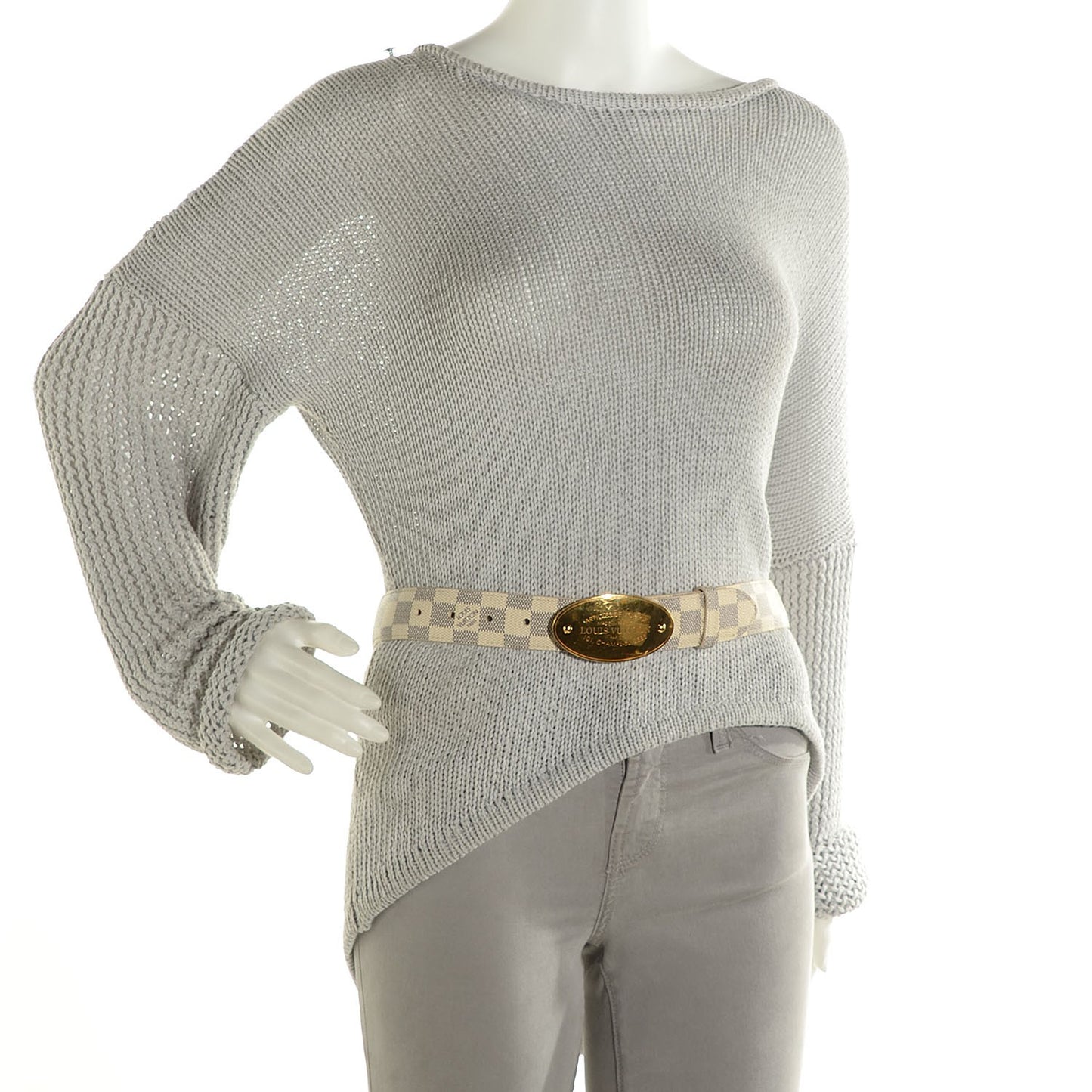 Damier Azur Voyage Belt 80 32