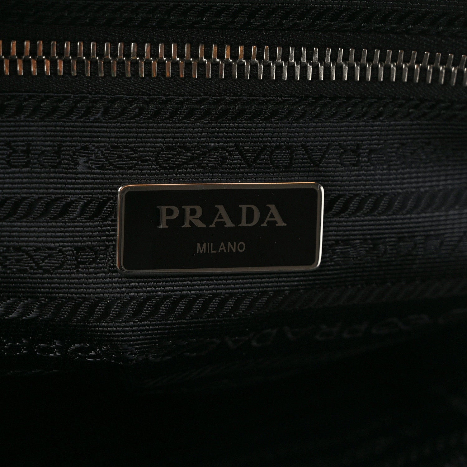 Prada Nylon Tessuto Impuntu Quilted Backpack Black 6 of 8