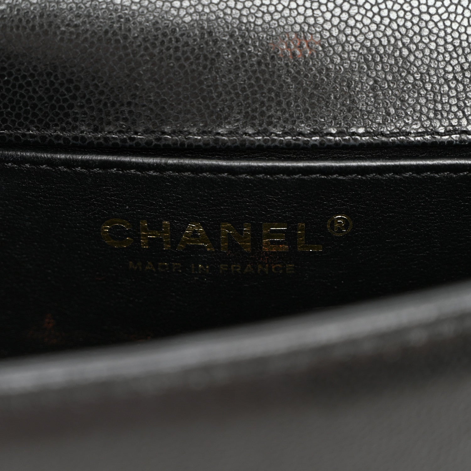Chanel Shiny Caviar Quilted Small Top Handle Boy Flap Black 6 of 11