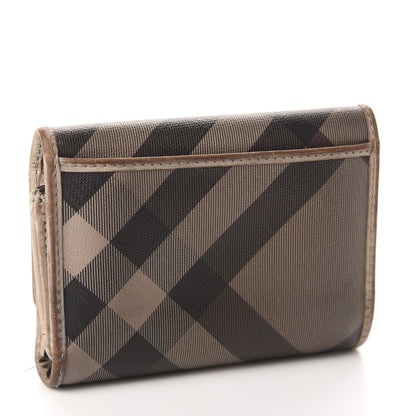 Burberry Smoked Check Medium Bellfield ID Wallet Trench 3 of 18