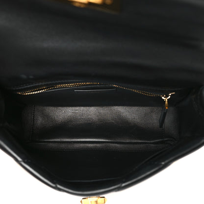 Valentino Garavani VALENTINO GARAVANI Nappa Medium Roman Stud Shoulder Bag Black 5 of 8