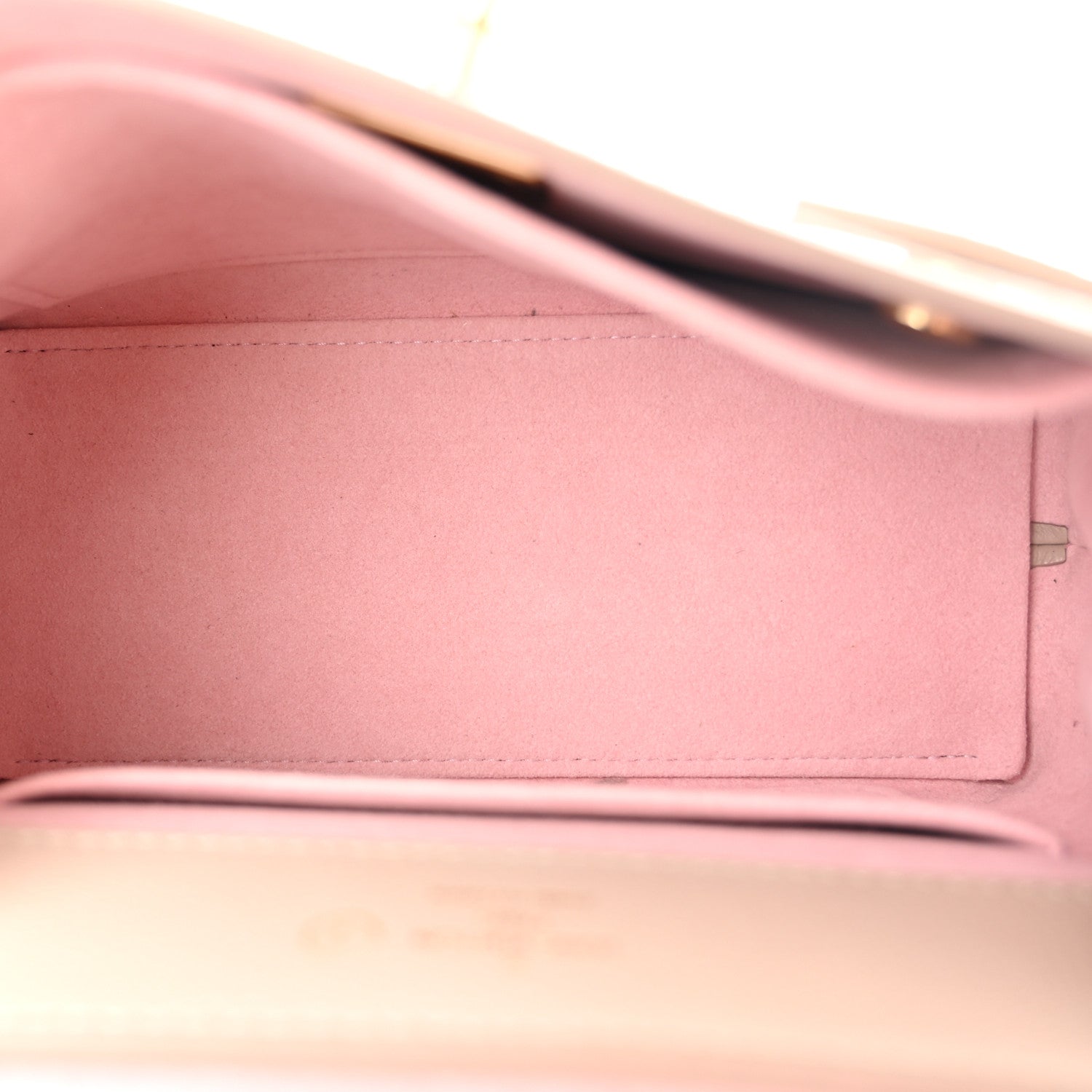 Louis Vuitton Soft Calfskin Mini Lockme Ever Greige 5 of 9