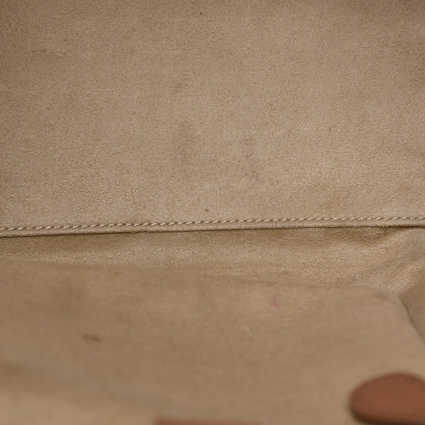 Pebbled Calfskin Micro Luggage Camel