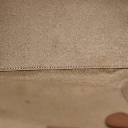 Celine Pebbled Calfskin Micro Luggage Camel 12 of 20