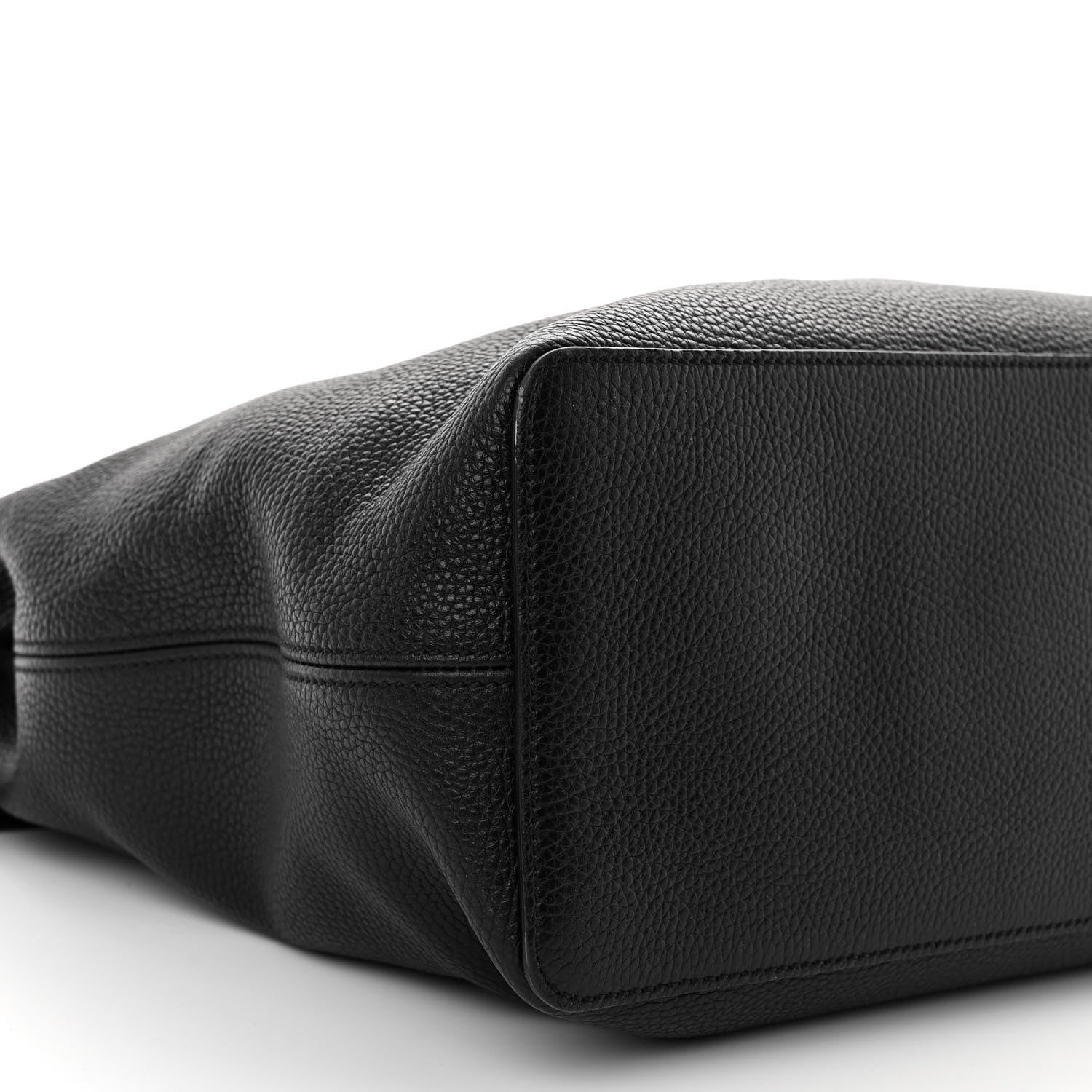 Gucci Pebbled Calfskin Large Soho Hobo Black 8 of 9