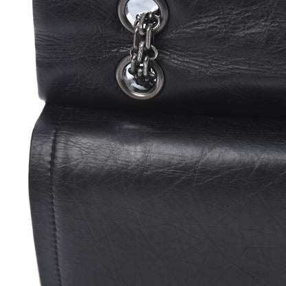 Chanel Aged Calfskin Quilted 2.55 Reissue 227 Flap Black 12 of 13