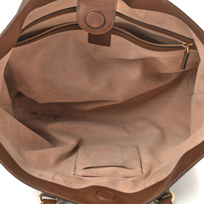 Gucci Soft GG Supreme Monogram Medium Crossbody Tote Beige Cuir 5 of 10