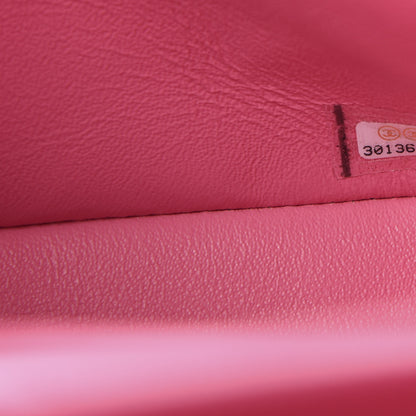 Chanel Caviar Quilted Small Double Flap Pink 9 of 10