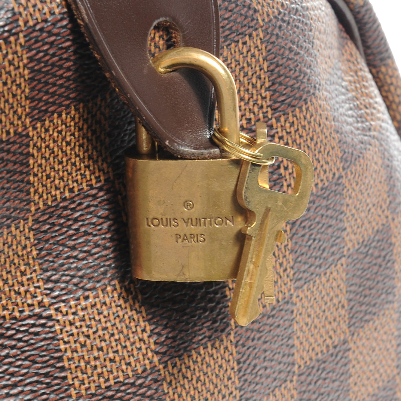 Louis Vuitton Damier Ebene Speedy 30 7 of 8