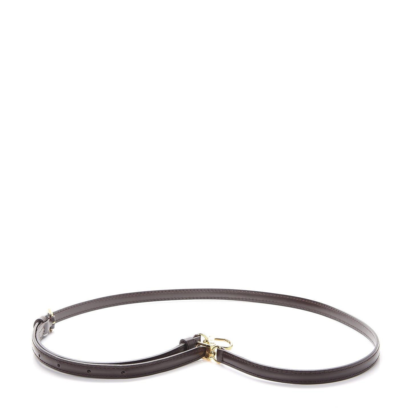 Calfskin 16mm Adjustable Shoulder Strap Brown