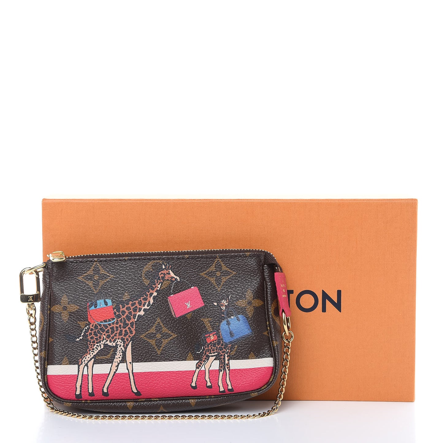 Monogram 2017 Christmas Animation Mini Pochette Accessories