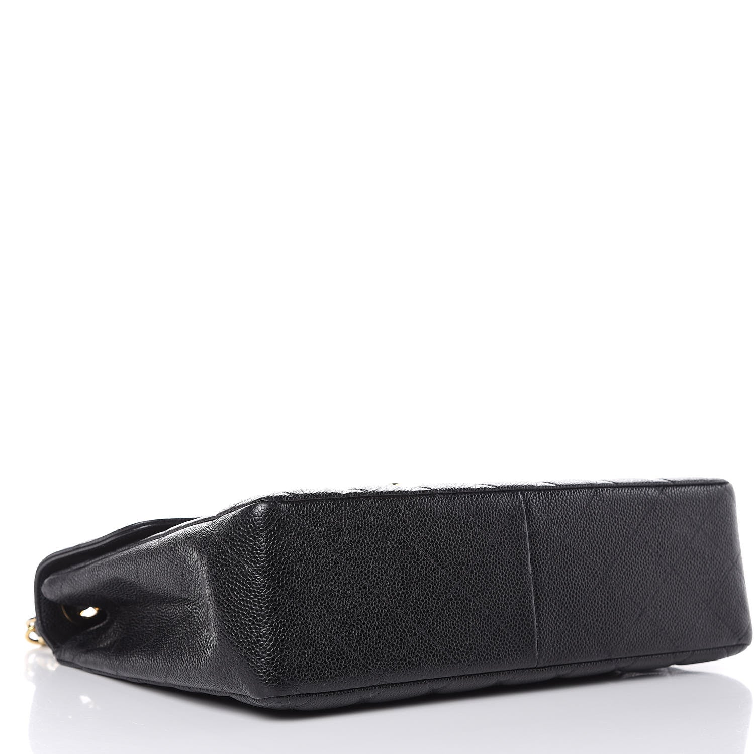 Chanel Caviar Quilted Jumbo Single Flap Black 4 of 13