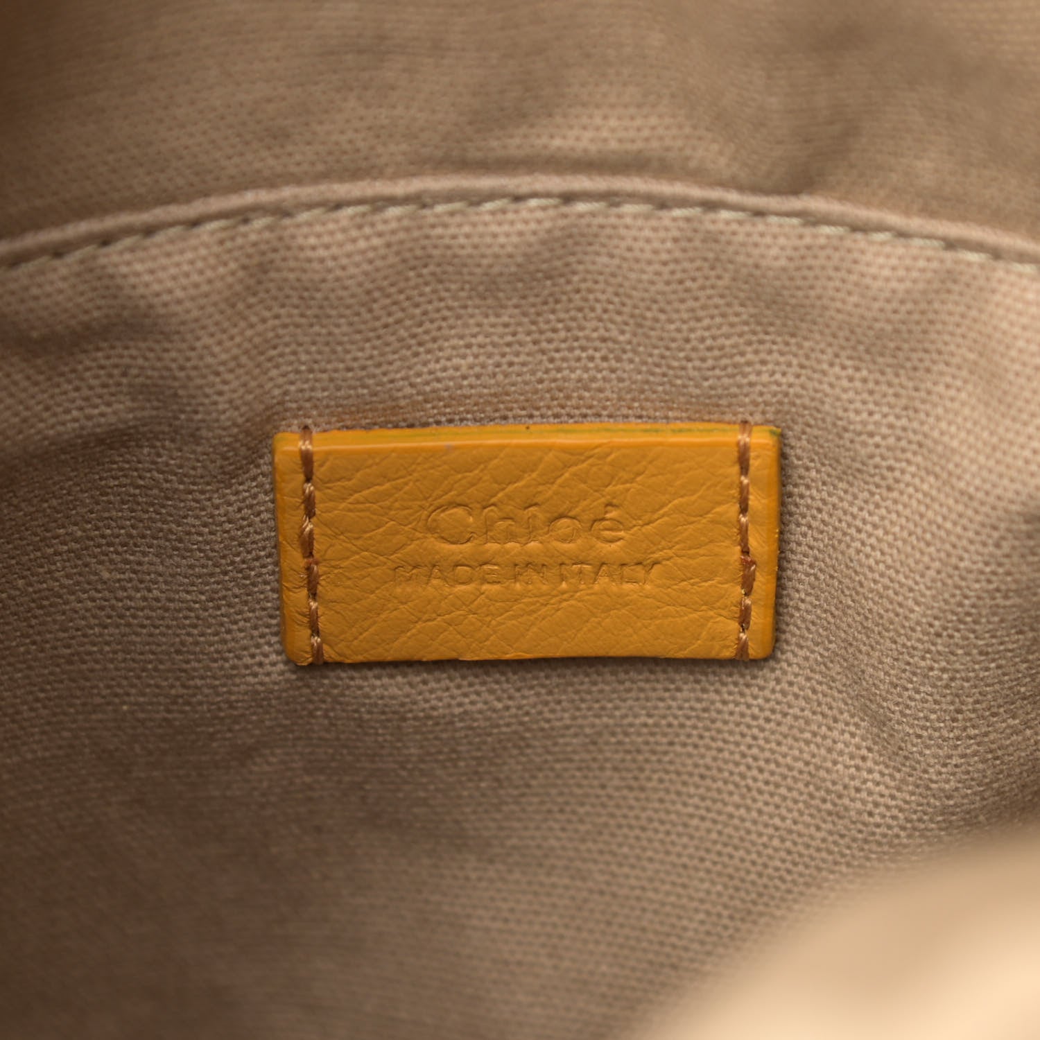 Chloe Smooth Calfskin Mini Roy Bucket Bag Burning Camel 6 of 11