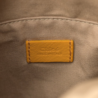 Chloe Smooth Calfskin Mini Roy Bucket Bag Burning Camel 6 of 11