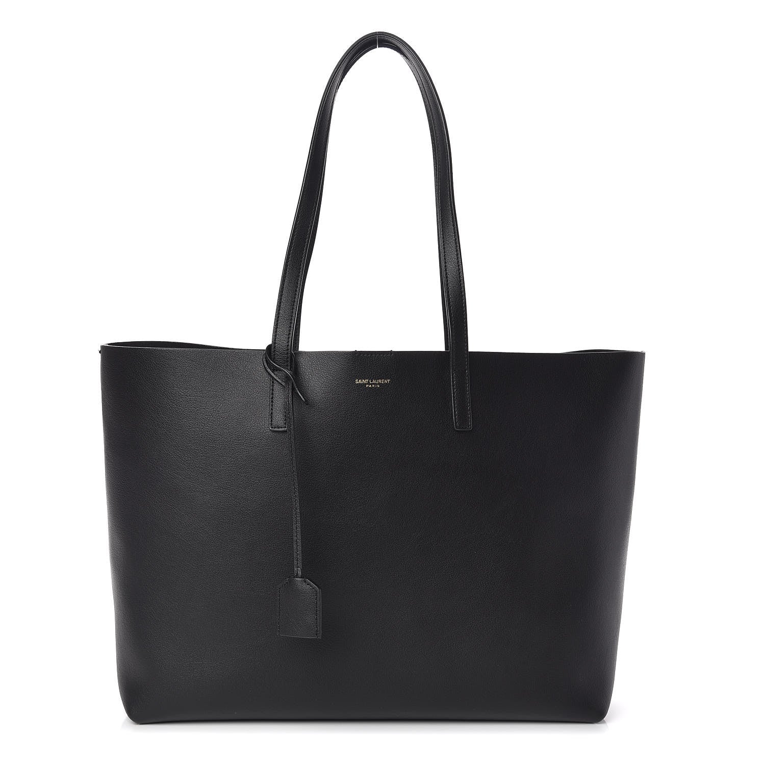 Saint Laurent Calfskin Large Shopping Tote Black 1 of 10