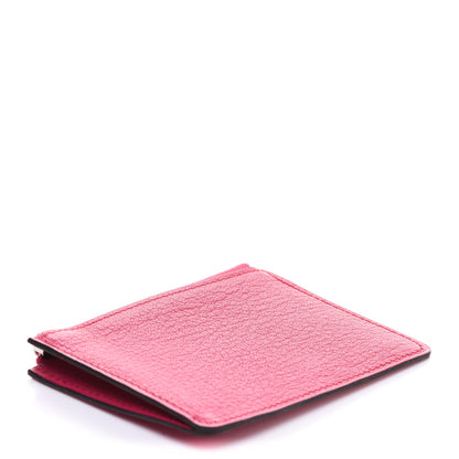 Hermes Chevre Mysore Roulis Slim Wallet Rose Shocking 6 of 10