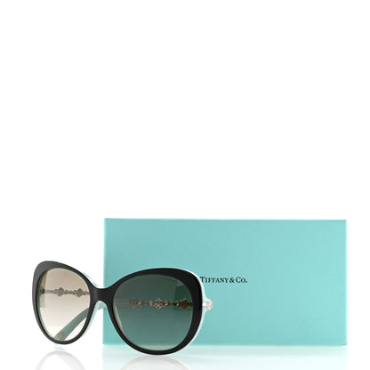 Tiffany Crystal TF4053-B Sunglasses Black Blue 8 of 8