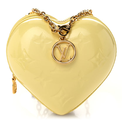 Louis Vuitton Vernis Keep My Heart Chain Bag Chic Yellow 1 of 10