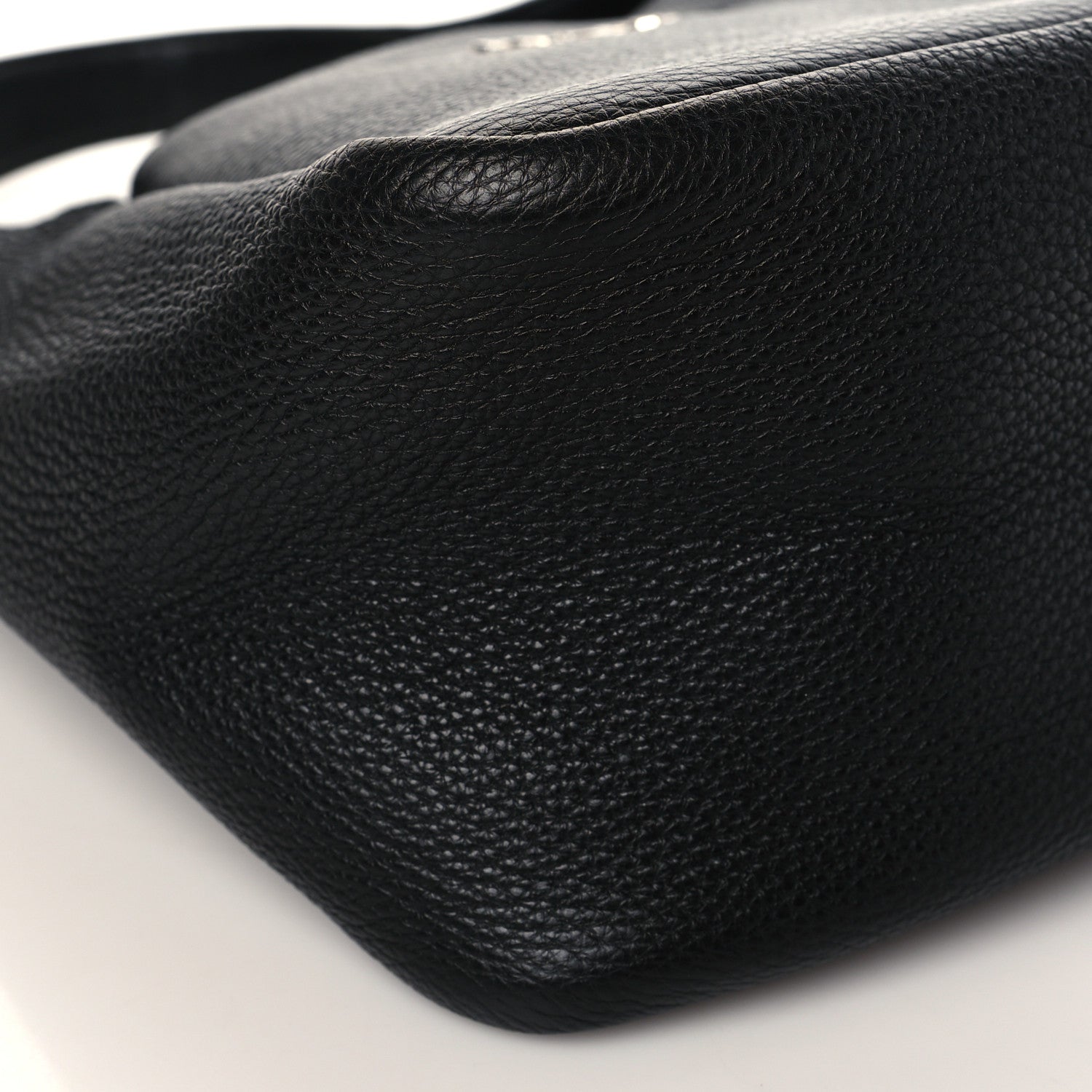 Prada Vitello Daino Dynamique Hobo Black 8 of 9
